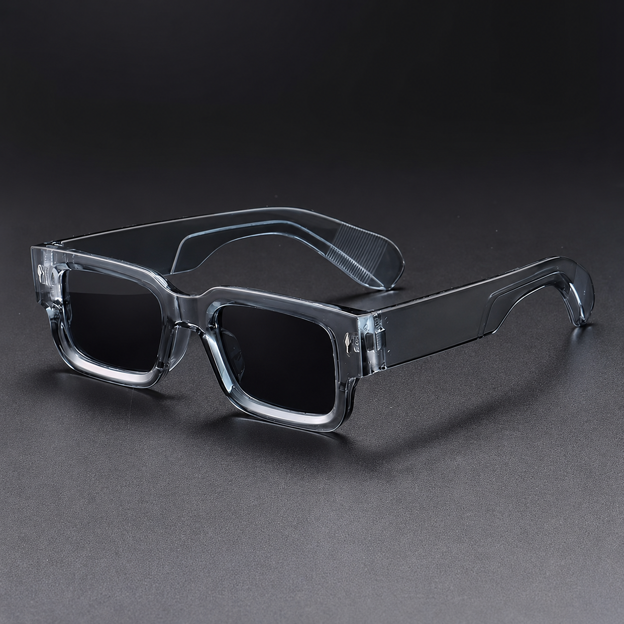 Smoke Crystal — transparent grey